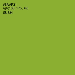 #8AAF31 - Sushi Color Image