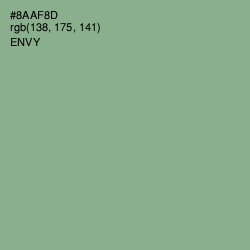 #8AAF8D - Envy Color Image