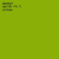 #8AB007 - Citron Color Image