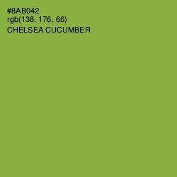 #8AB042 - Chelsea Cucumber Color Image