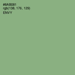 #8AB081 - Envy Color Image