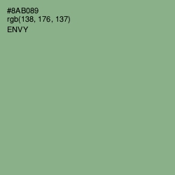 #8AB089 - Envy Color Image