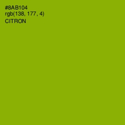 #8AB104 - Citron Color Image