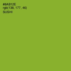 #8AB12E - Sushi Color Image