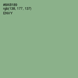 #8AB189 - Envy Color Image