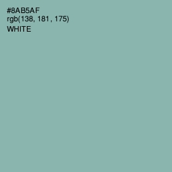 #8AB5AF - Gulf Stream Color Image