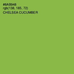 #8AB948 - Chelsea Cucumber Color Image