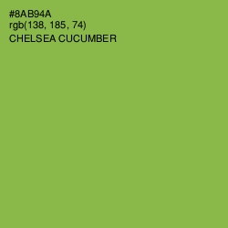 #8AB94A - Chelsea Cucumber Color Image
