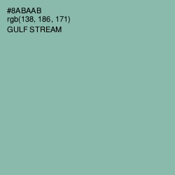 #8ABAAB - Gulf Stream Color Image