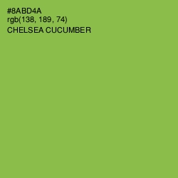 #8ABD4A - Chelsea Cucumber Color Image