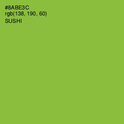 #8ABE3C - Sushi Color Image