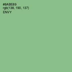 #8ABE89 - Envy Color Image