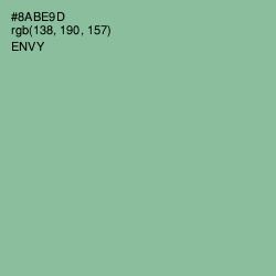 #8ABE9D - Envy Color Image