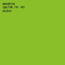 #8ABF2A - Sushi Color Image