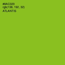 #8AC020 - Atlantis Color Image