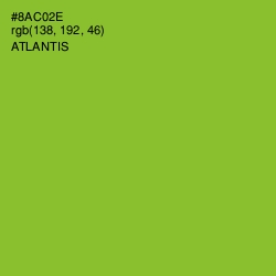 #8AC02E - Atlantis Color Image