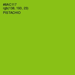 #8AC117 - Pistachio Color Image