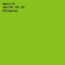 #8AC11D - Pistachio Color Image