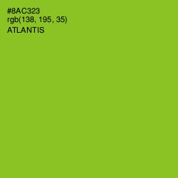 #8AC323 - Atlantis Color Image