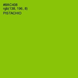 #8AC408 - Pistachio Color Image