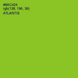 #8AC424 - Atlantis Color Image