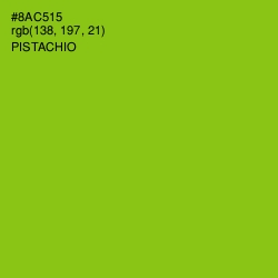 #8AC515 - Pistachio Color Image