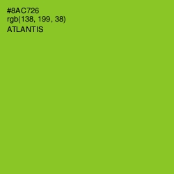 #8AC726 - Atlantis Color Image