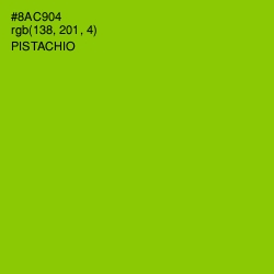 #8AC904 - Pistachio Color Image