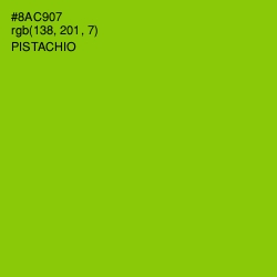 #8AC907 - Pistachio Color Image