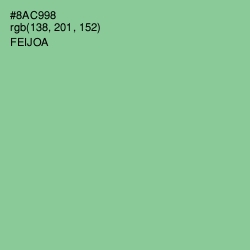#8AC998 - Feijoa Color Image