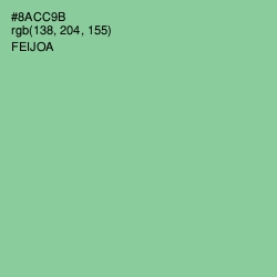 #8ACC9B - Feijoa Color Image