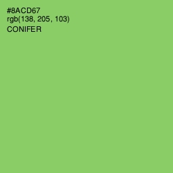 #8ACD67 - Conifer Color Image