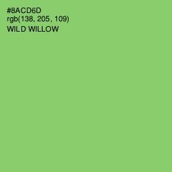 #8ACD6D - Wild Willow Color Image