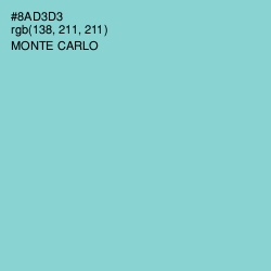 #8AD3D3 - Monte Carlo Color Image