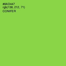#8AD447 - Conifer Color Image