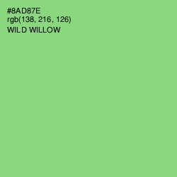 #8AD87E - Wild Willow Color Image