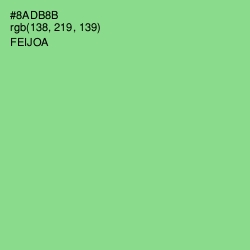 #8ADB8B - Feijoa Color Image