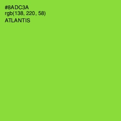 #8ADC3A - Atlantis Color Image