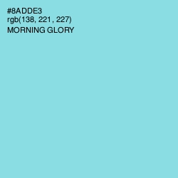 #8ADDE3 - Morning Glory Color Image