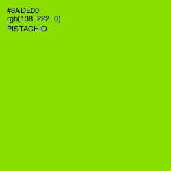 #8ADE00 - Pistachio Color Image