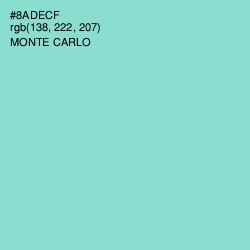 #8ADECF - Monte Carlo Color Image