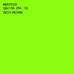 #8AFE0D - Inch Worm Color Image