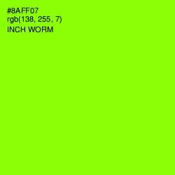 #8AFF07 - Inch Worm Color Image