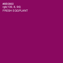 #8B0860 - Fresh Eggplant Color Image