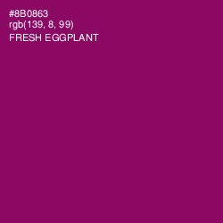 #8B0863 - Fresh Eggplant Color Image