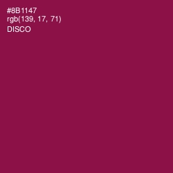 #8B1147 - Disco Color Image