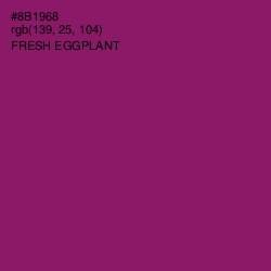 #8B1968 - Fresh Eggplant Color Image