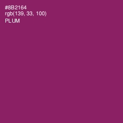 #8B2164 - Plum Color Image