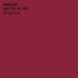 #8B223B - Stiletto Color Image