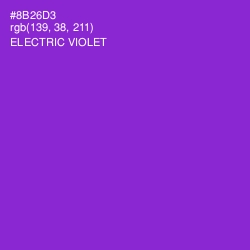 #8B26D3 - Electric Violet Color Image